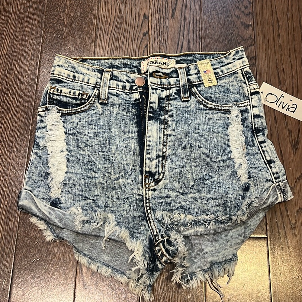 Distressed Jean shorts - NWT